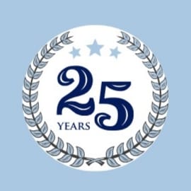 25 Years Badge